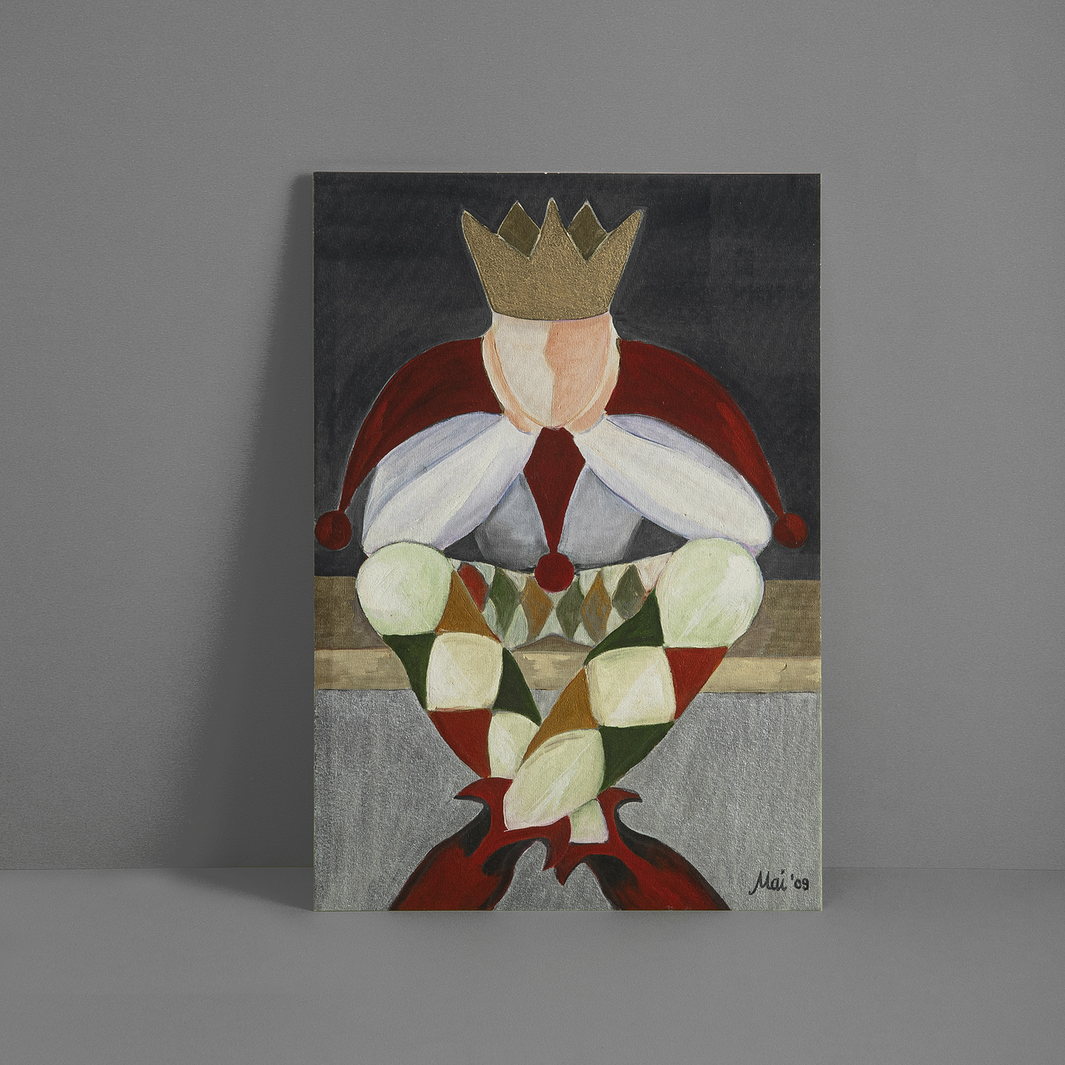 By Mai - Düşünen Kral Fine Art Print (MAN0052)